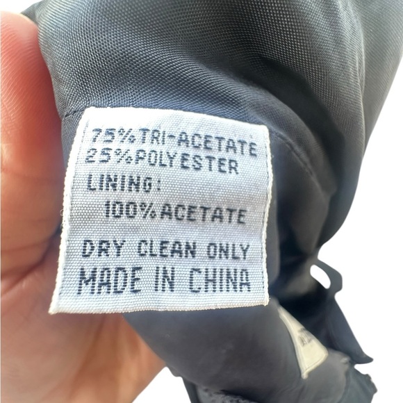 Vintage Adrianna Papell Evening Black Sleek Long Formal Dress Size 6 - Picture 8 of 8